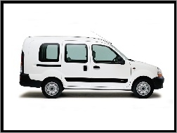 Biały Renault Kangoo